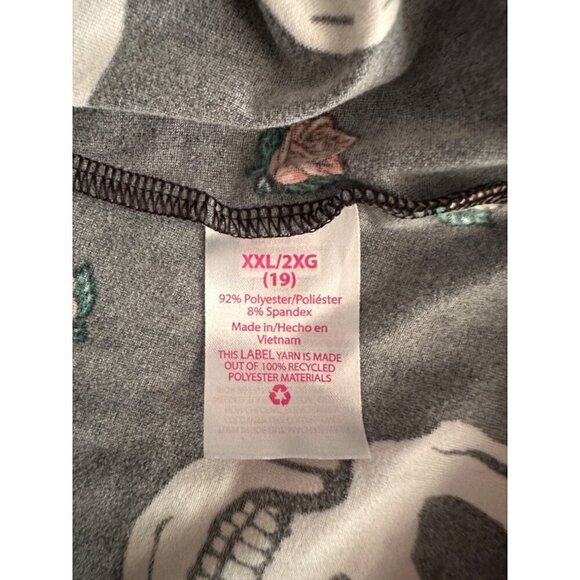 Skull  & Roses Top Womens Size  XXL - Picture 5 of 5